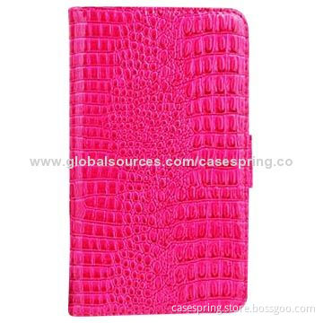 New products luxury wallet crocodile leather case for Samsung Galaxy Note II